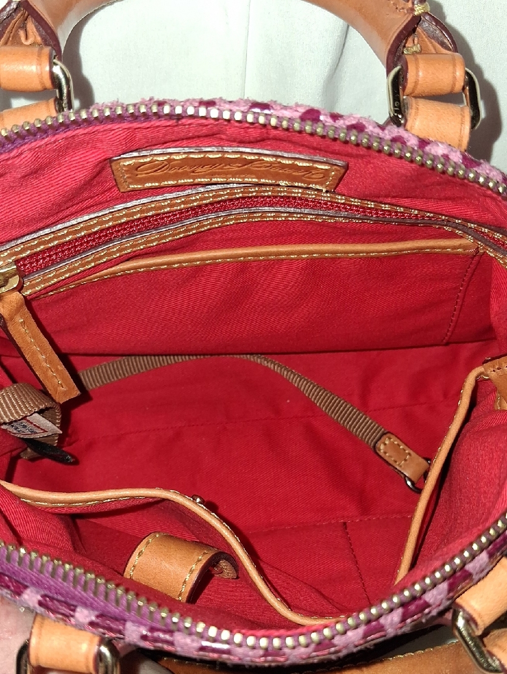 Dooney & Burke Magenta Crossbody Purse - Picture 4 of 4